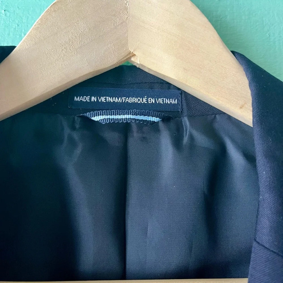 Tommy Hilfiger Men's Sport Coat Blazer Jacket 2 Buttons Navy - 40 R - Picture 8 of 14